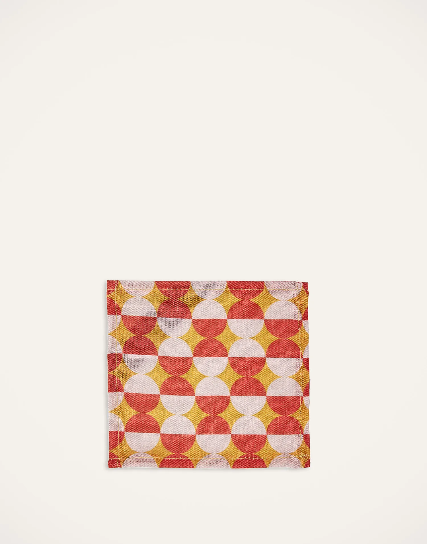 La DoubleJ Tovaglioli|Tessili<Small Napkins Set Of 4Mezzaluna Mix in Linen