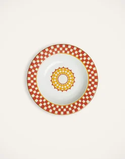 La DoubleJ Piatti|Tavola<Soup Plates Set Of 2Apollo Brick in Porcelain
