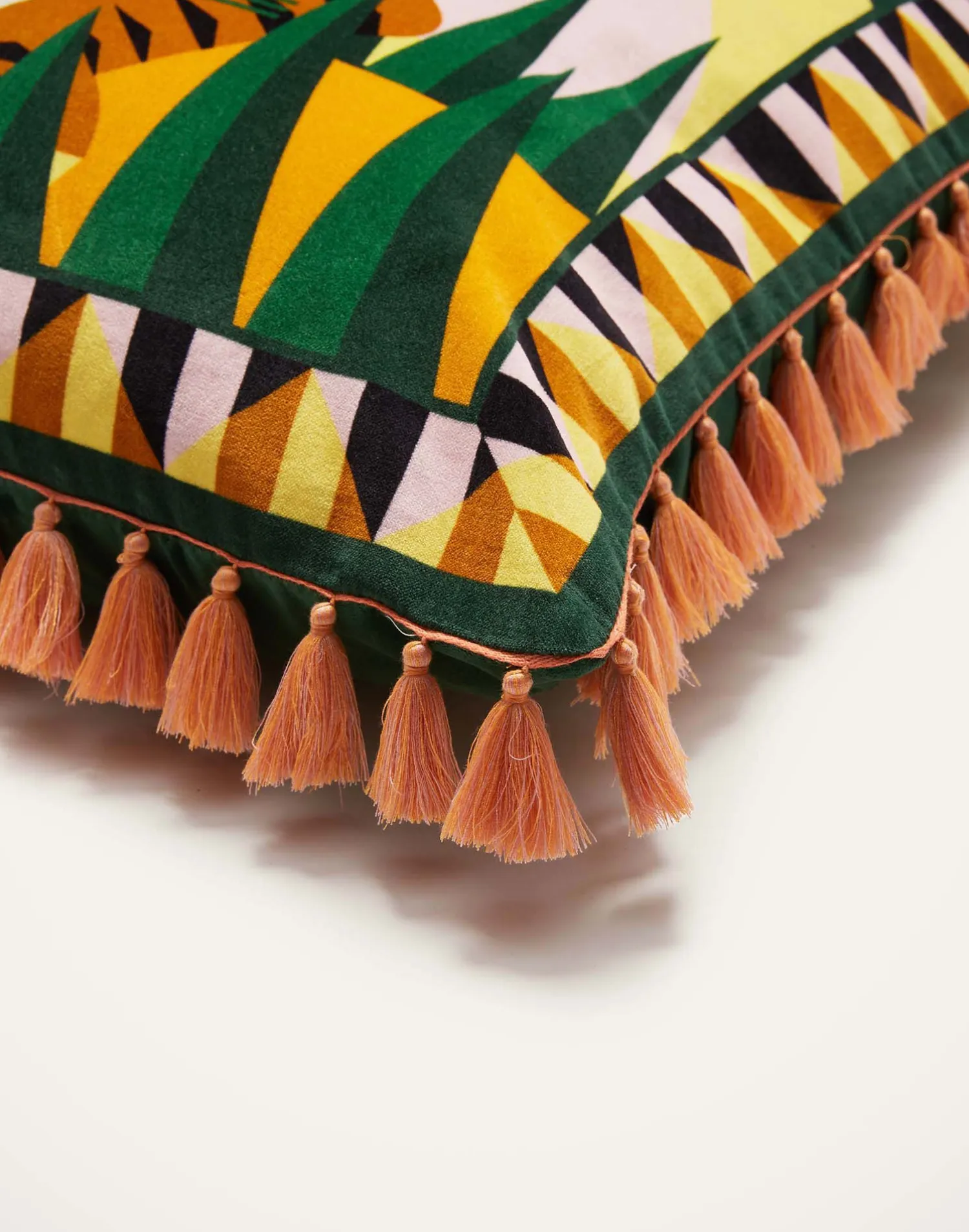 La DoubleJ Cuscini E Coperte|Home Décor<Spirit Animal CushionTiger in Cotton Velvet