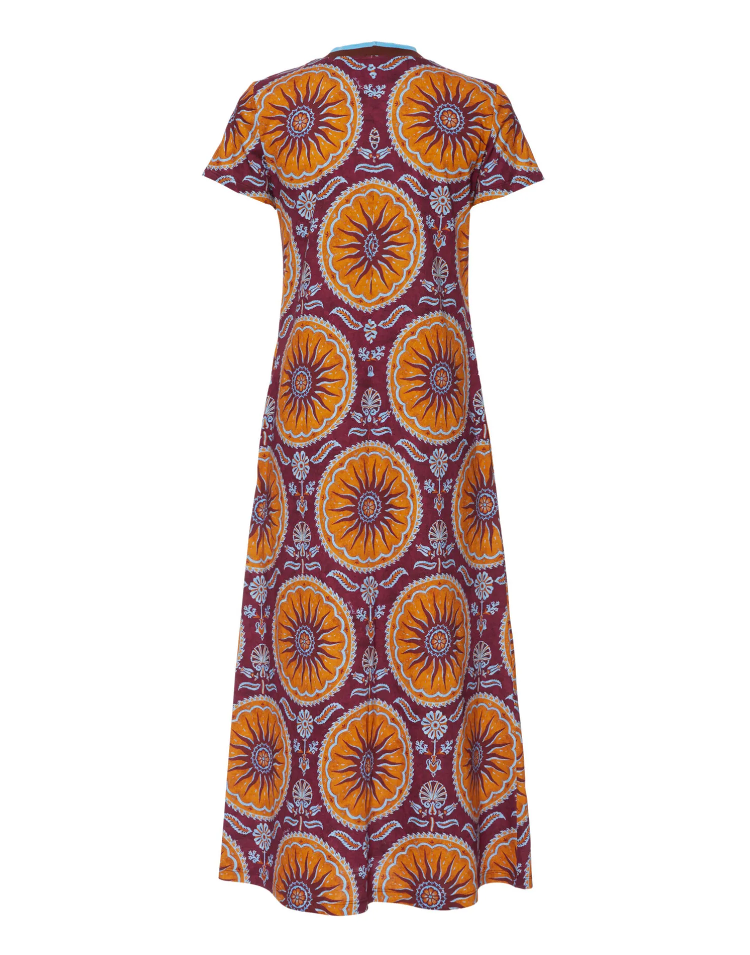 La DoubleJ Vestiti<Sporty Swing DressSovereign Purple in Cotton Jersey