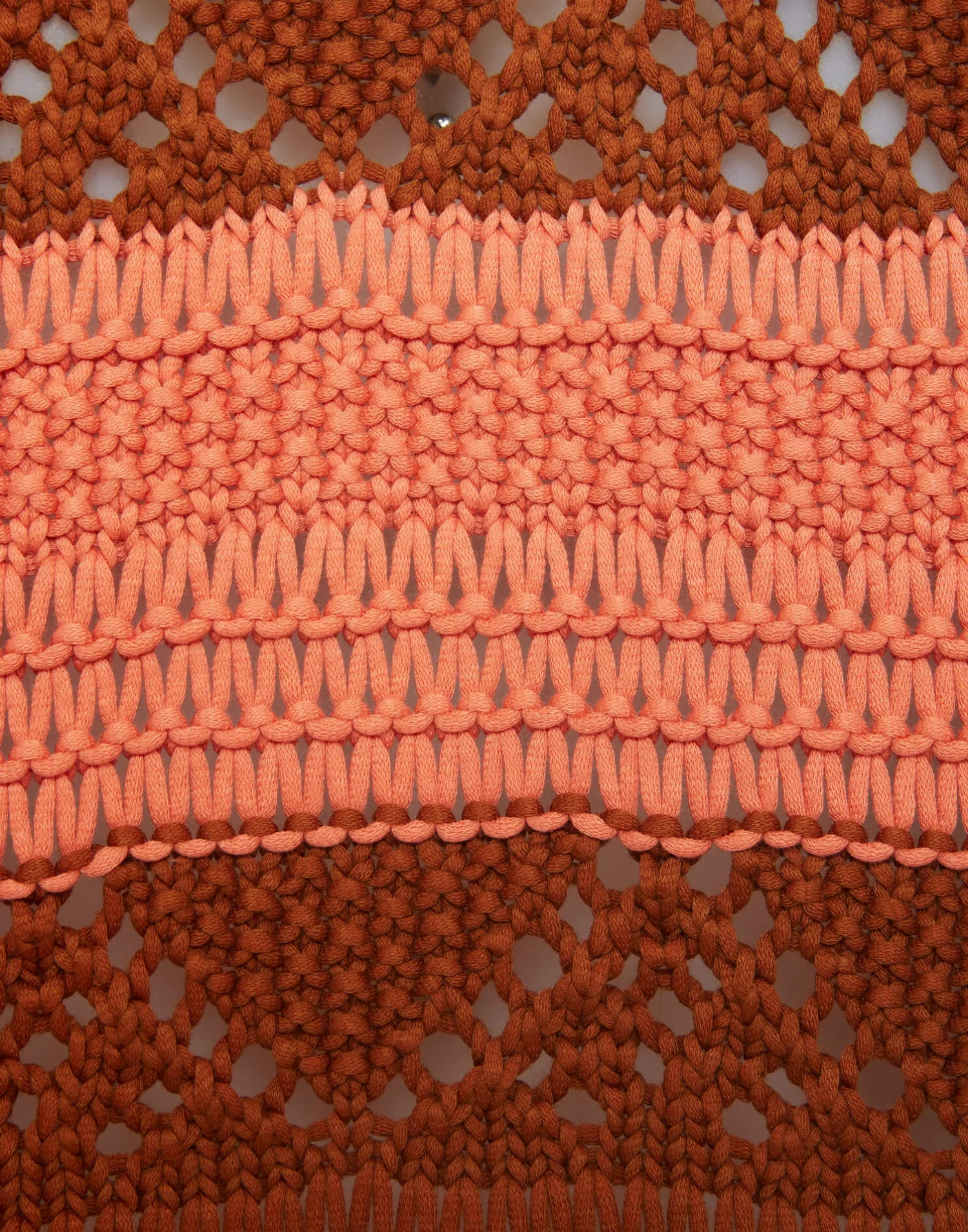 La DoubleJ Maglieria<Summer BoleroSolid Pink in Cable Chain