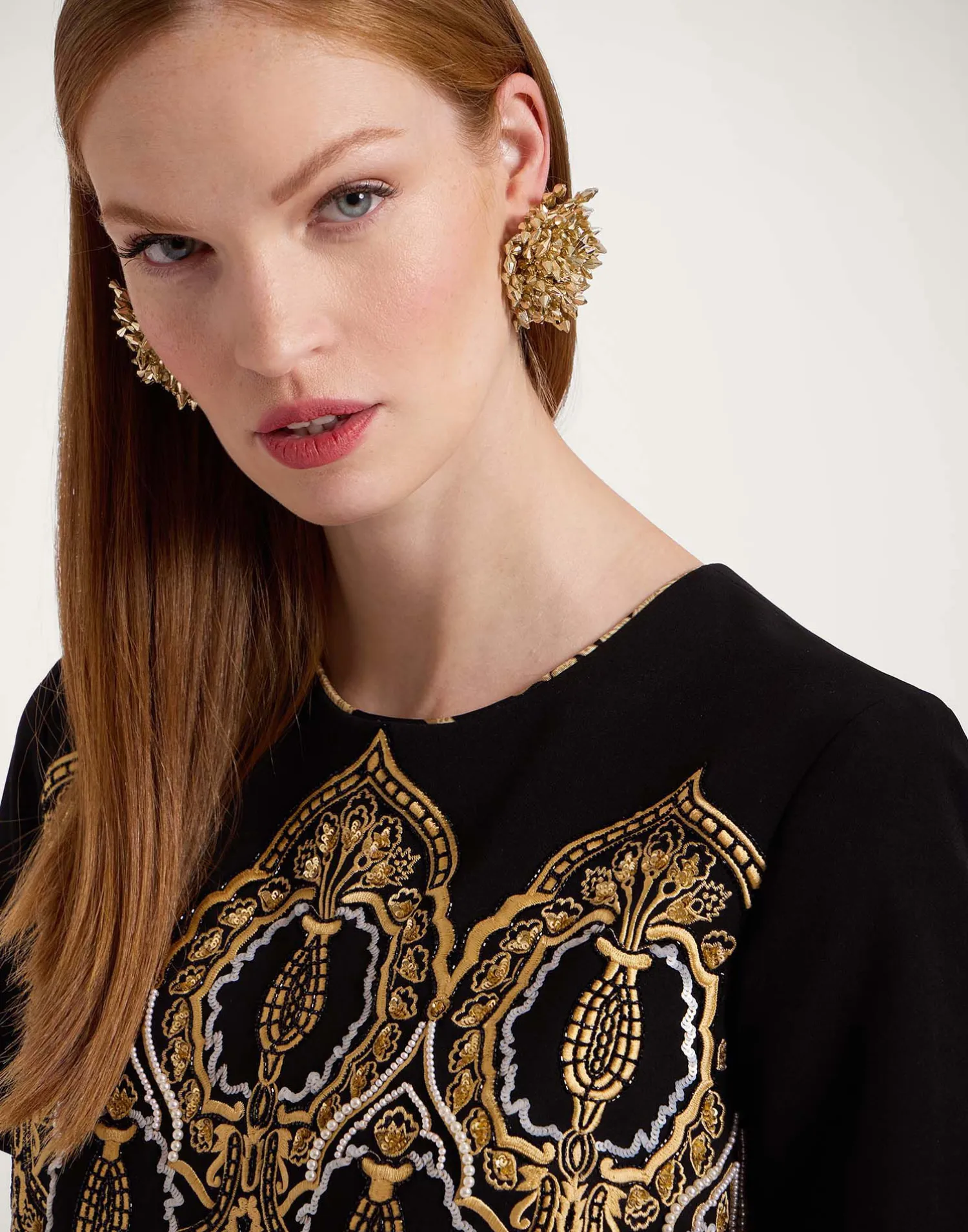 La DoubleJ Vestiti<Super Mini Swing DressSolid Black in Techno Cady