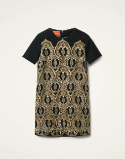 La DoubleJ Vestiti<Super Mini Swing DressSolid Black in Techno Cady
