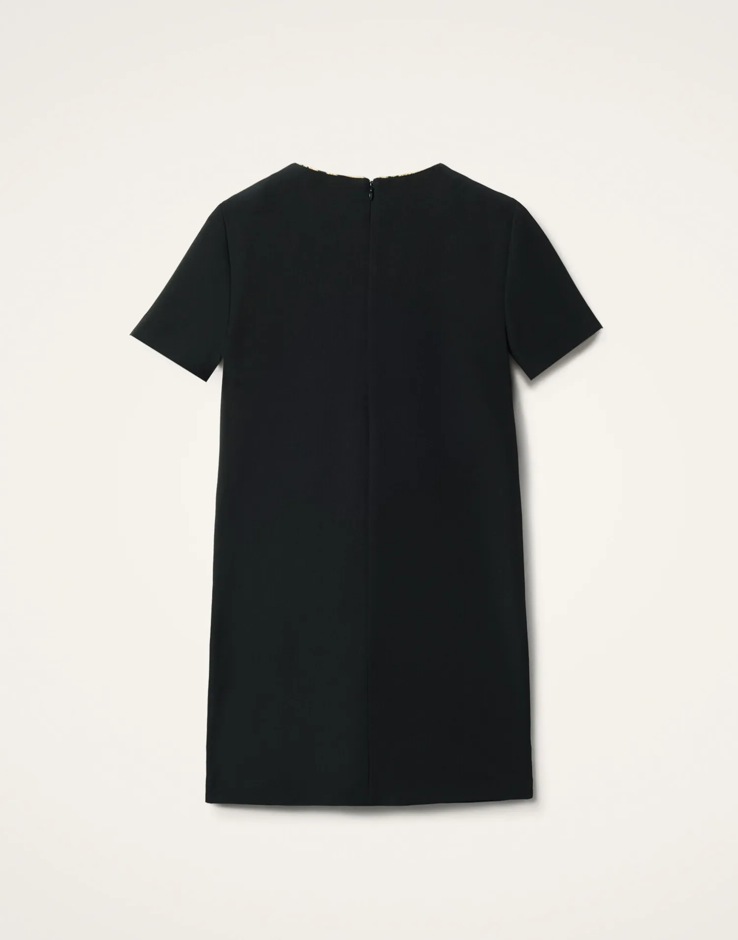 La DoubleJ Vestiti<Super Mini Swing DressSolid Black in Techno Cady