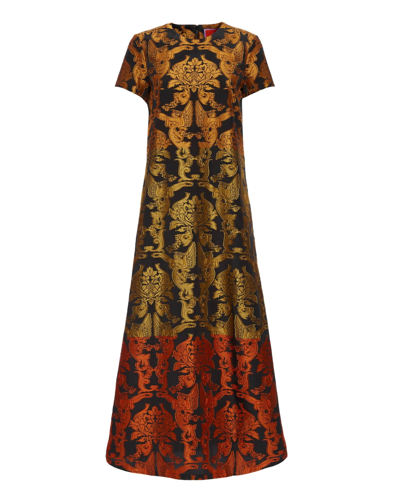 La DoubleJ Vestiti<Super Swing DressCherubs Multicolor in Fil Coupé