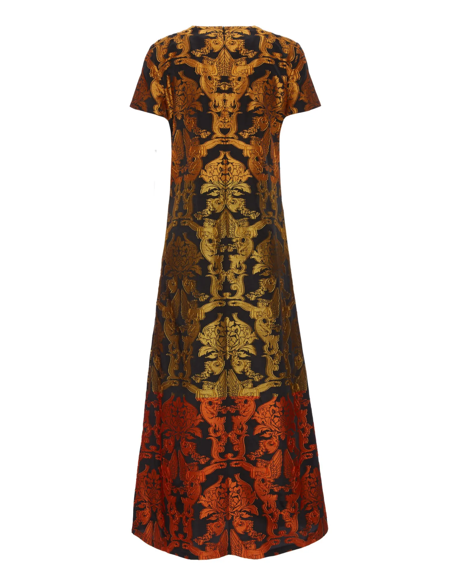 La DoubleJ Vestiti<Super Swing DressCherubs Multicolor in Fil Coupé