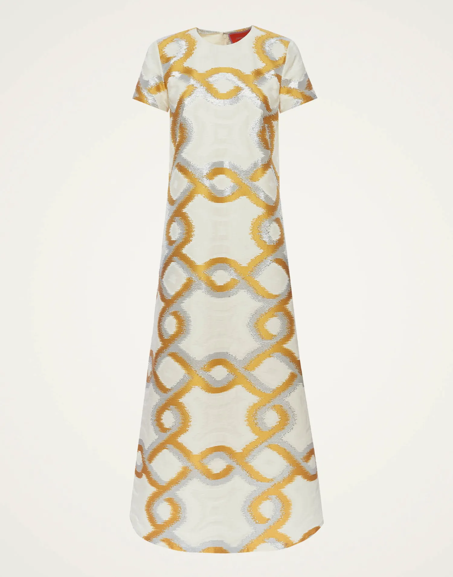 La DoubleJ Vestiti<Super Swing DressTackle Gold in Jacquard