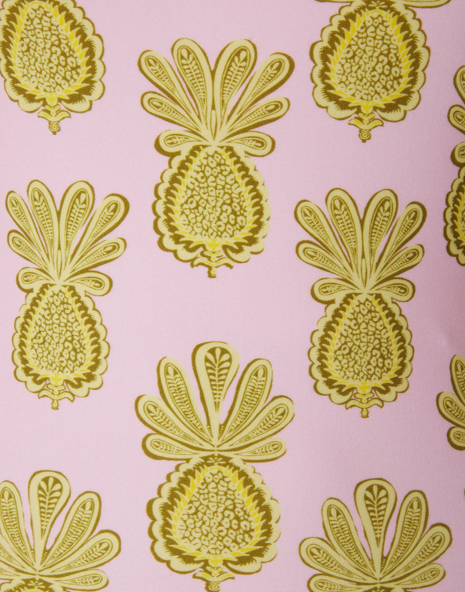 La DoubleJ Moda Mare<Surf SuitPineapple Sunflower Pink in Lycra