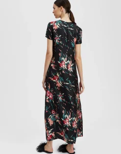 La DoubleJ Vestiti<Swing DressBreezy Black in Silk Twill