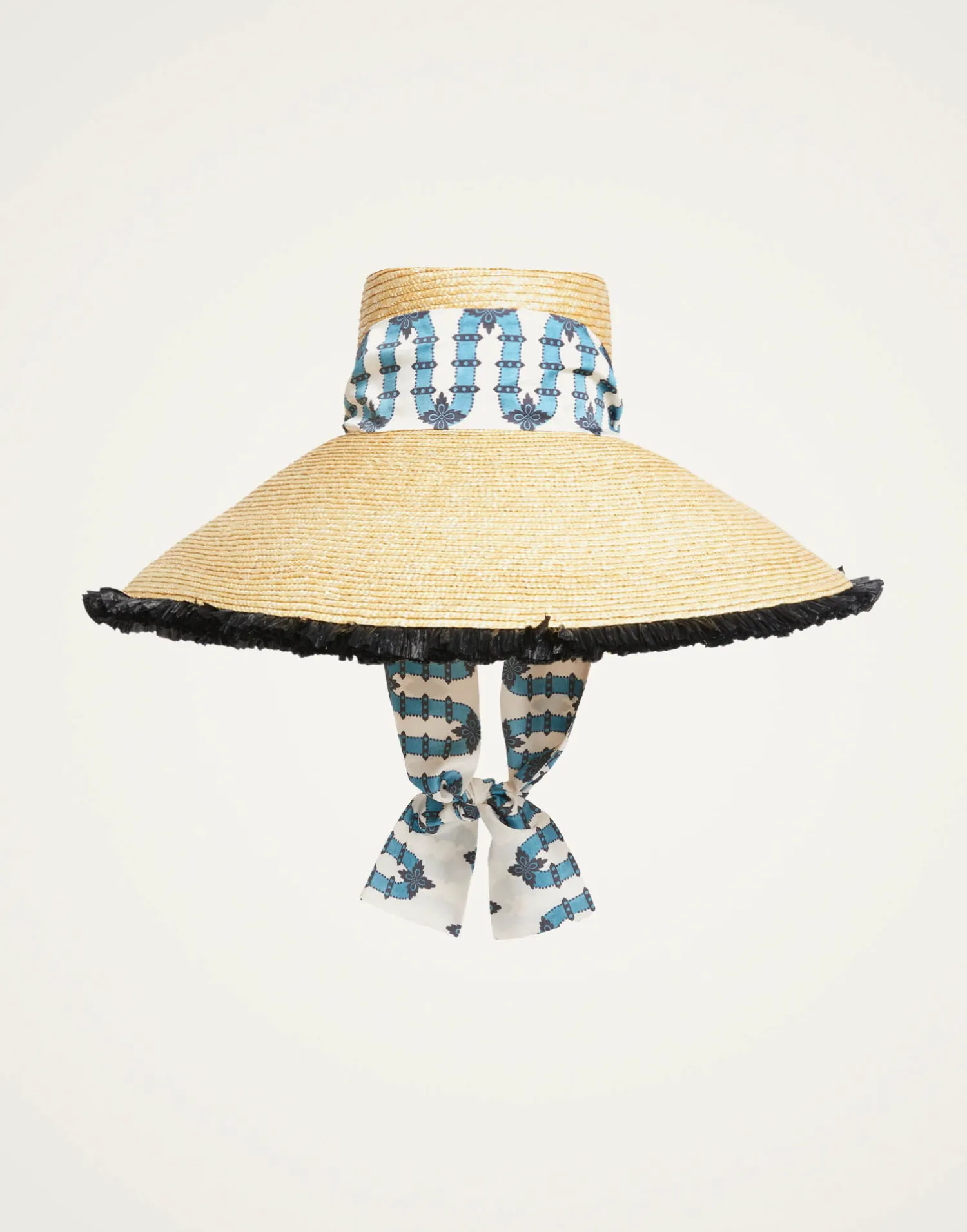 La DoubleJ Cappelli|Accessories<The Sun HatSolid Light Beige in Raffia