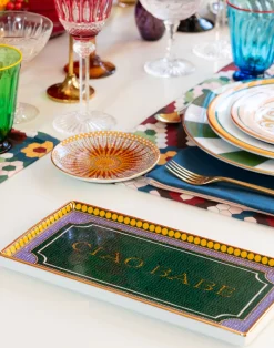 La DoubleJ Vassoi E Svuotatasche|Home Décor<TrayCiao Babe in Porcelain