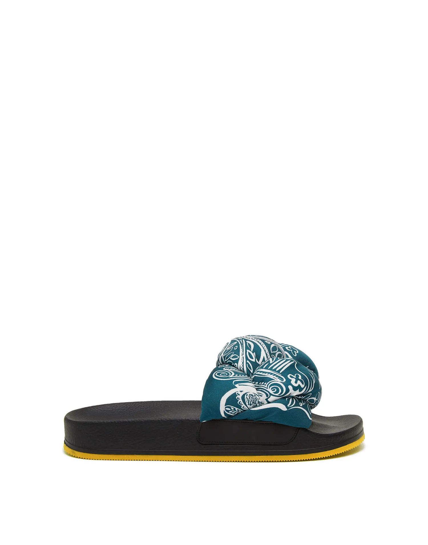 La DoubleJ Scarpe|Accessories<Treccia SlidesIonic in Twill