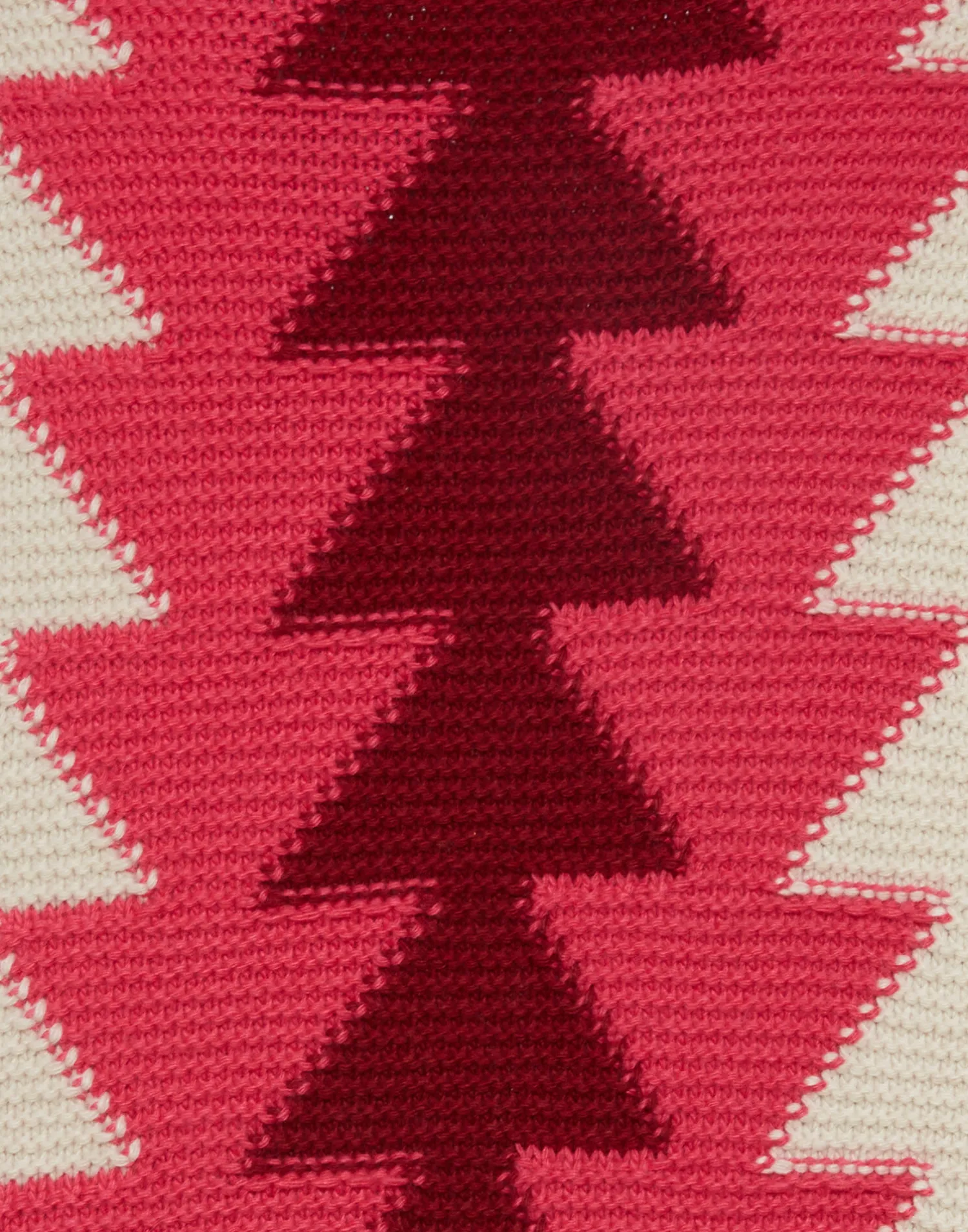 La DoubleJ Capispalla|Maglieria<Trine CapeBordeaux in Wool Intarsia
