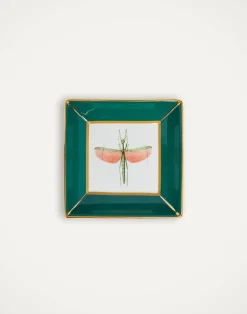 La DoubleJ Vassoi E Svuotatasche|Home Décor<Trinket TrayLibellula Green in Porcelain
