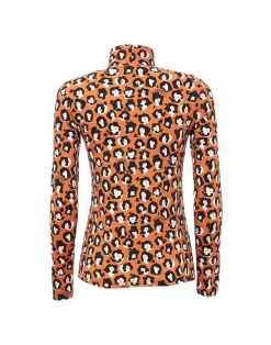 La DoubleJ Loungewear<TurtleneckLady Leopard in Skinny Jersey