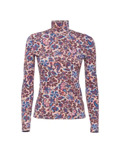 La DoubleJ Loungewear<TurtleneckOrtica in New Skinny Jersey