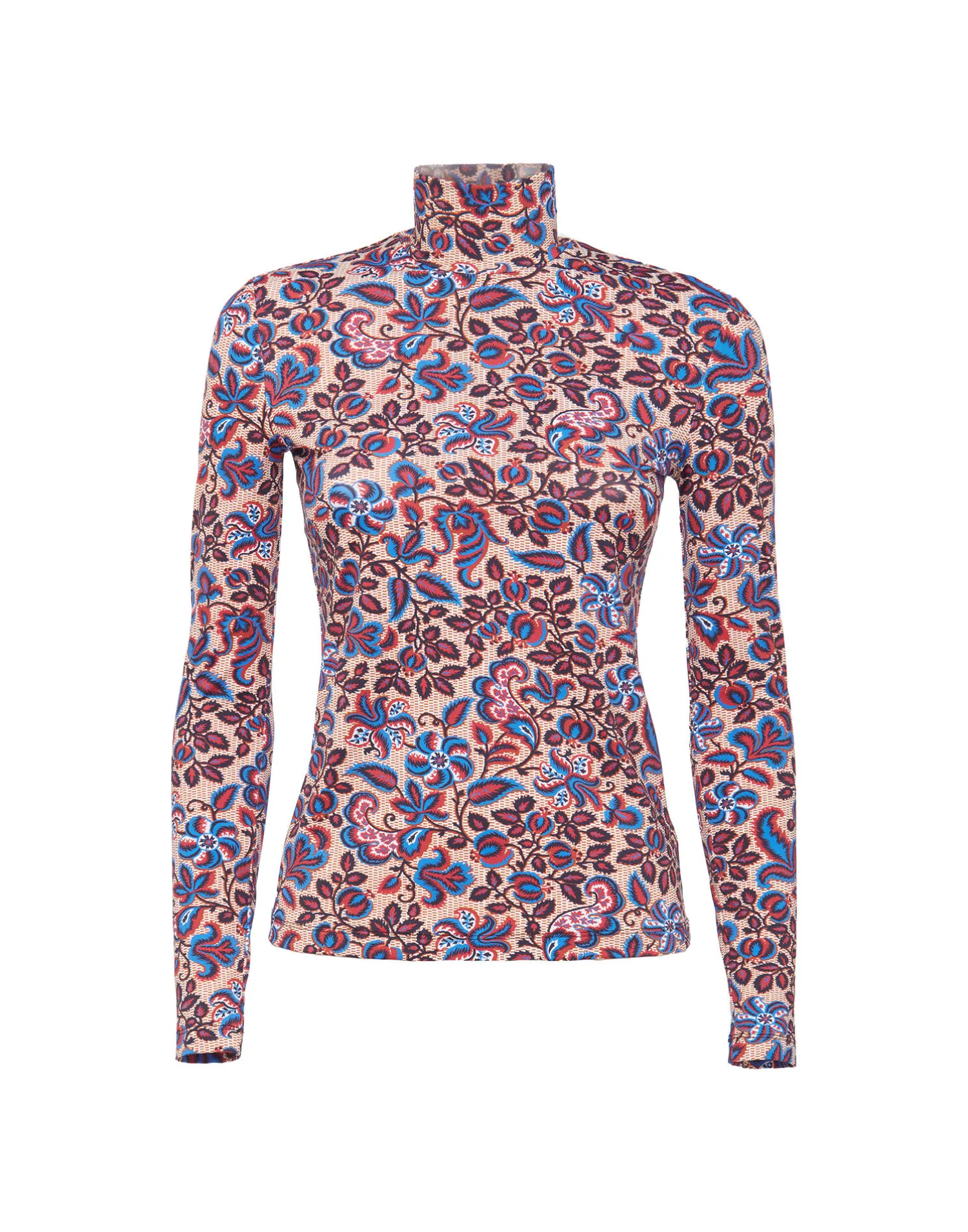 La DoubleJ Loungewear<TurtleneckOrtica in New Skinny Jersey