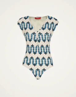 La DoubleJ Moda Mare<Tutto SuitScirocco Ivory in Lycra
