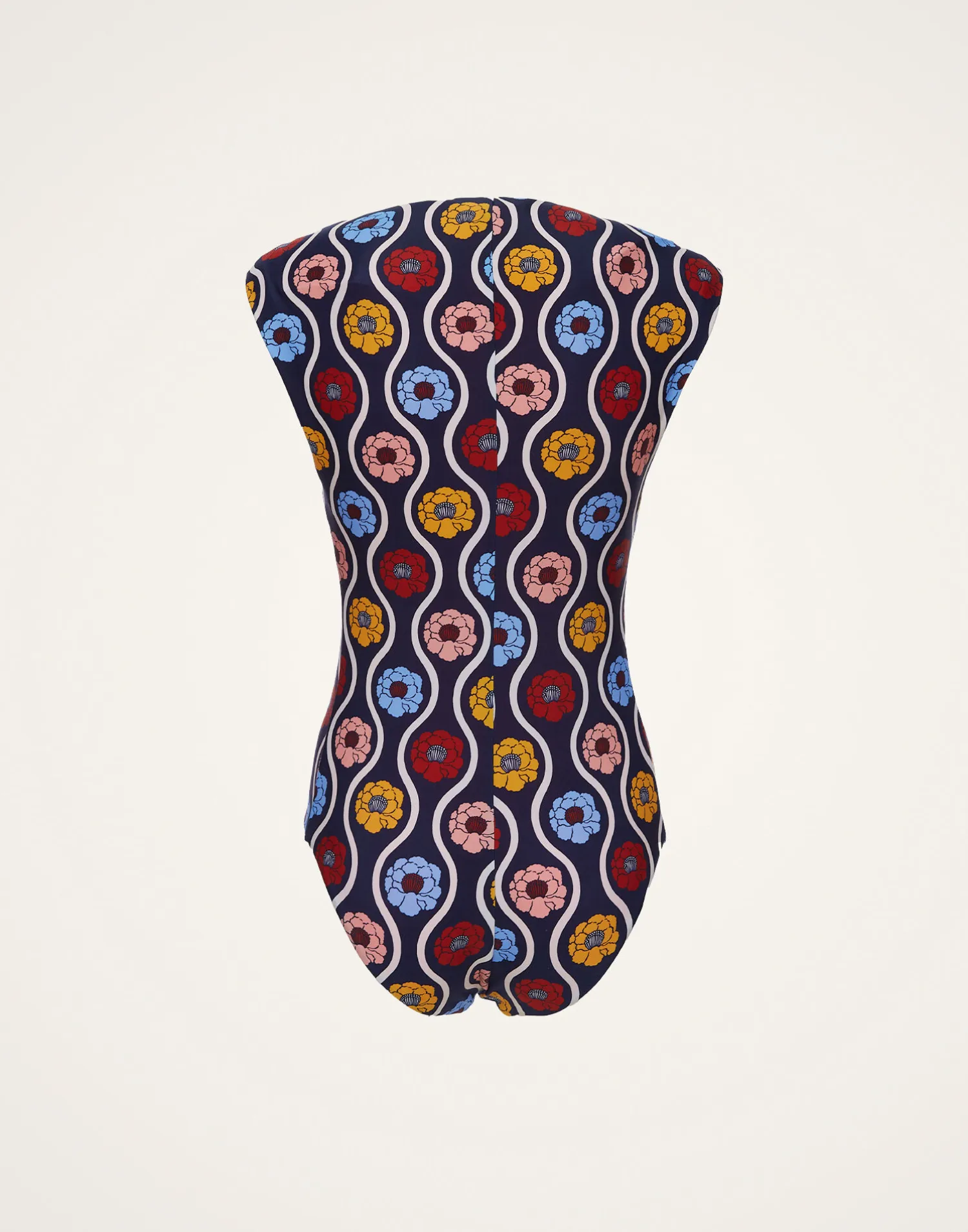 La DoubleJ Moda Mare<Tutto SuitWhitsun Mini Blue in Lycra