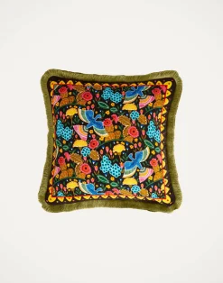 La DoubleJ Cuscini E Coperte|Home Décor<Velvet CushionColombo Black in Cotton Velvet