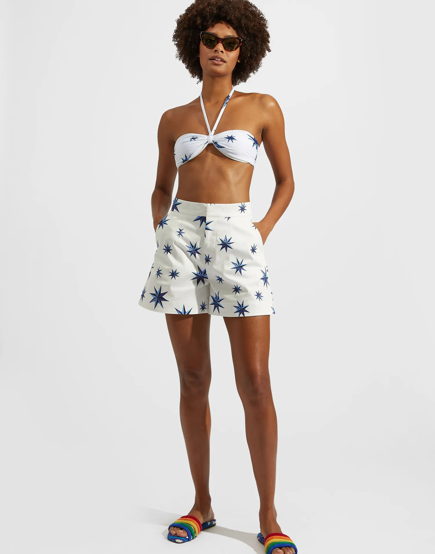 La DoubleJ Moda Mare<3-Way Bandeau TopLakshmi in Lycra