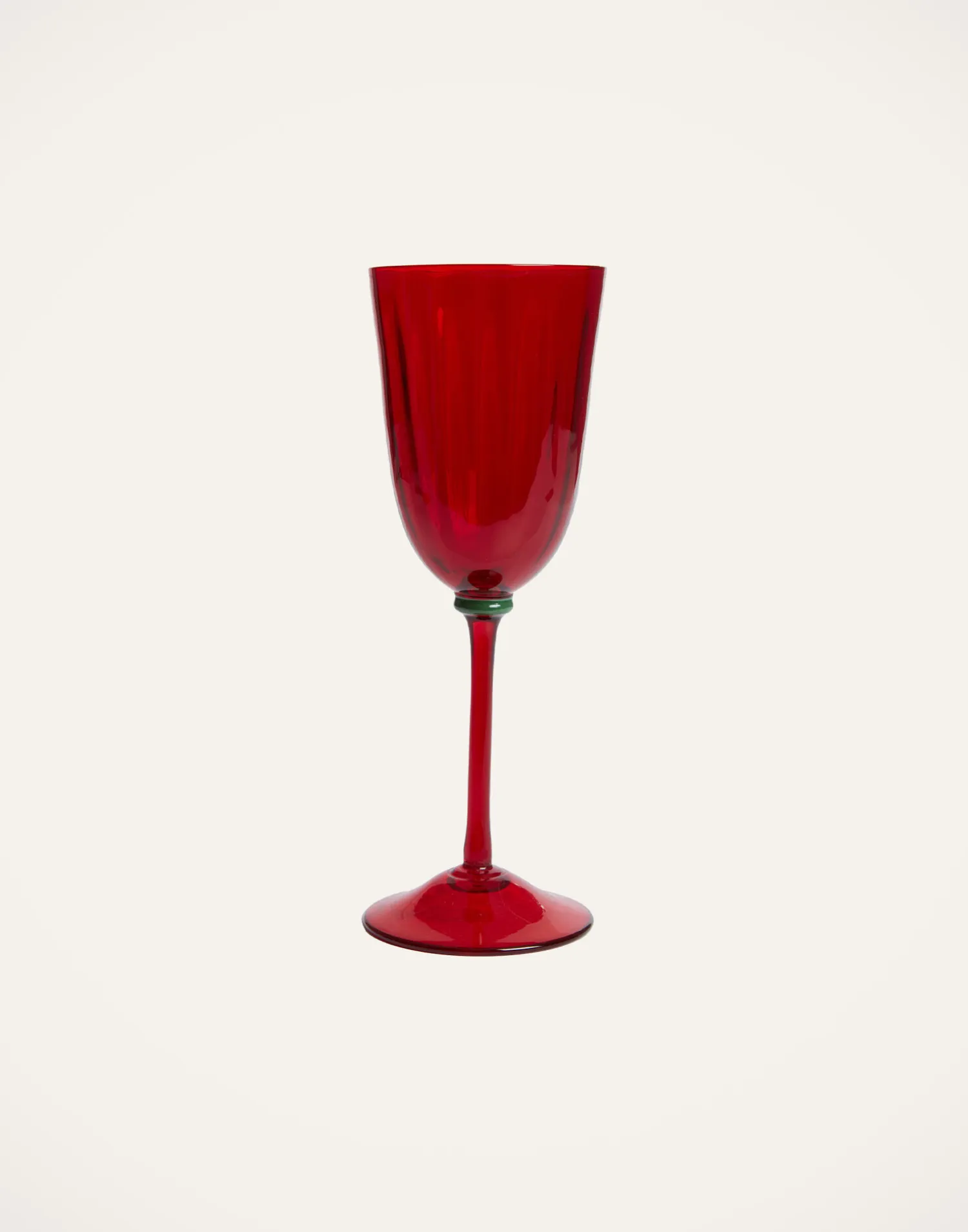 La DoubleJ Bicchieri|Vetro<Wine Rainbow Glasses Set Of 2Red in Murano Glass