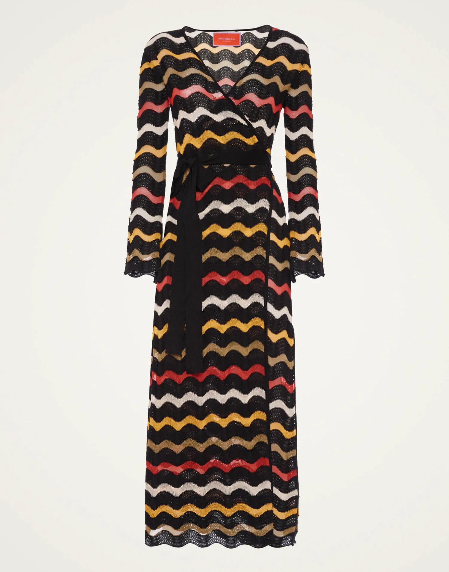 La DoubleJ Maglieria|Vestiti<Zephyr DressBlack in Lace